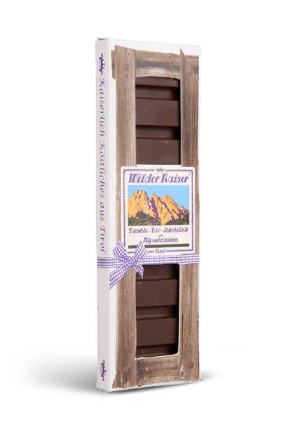 Dunkle Schokolade mit Alpenkräutern (klein)
